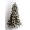 Brad artificial Euforia Light Snow 230 cm QC474, 1150 Ramuri 2D + 3D PE, Circumferinta Bazei 289 cm